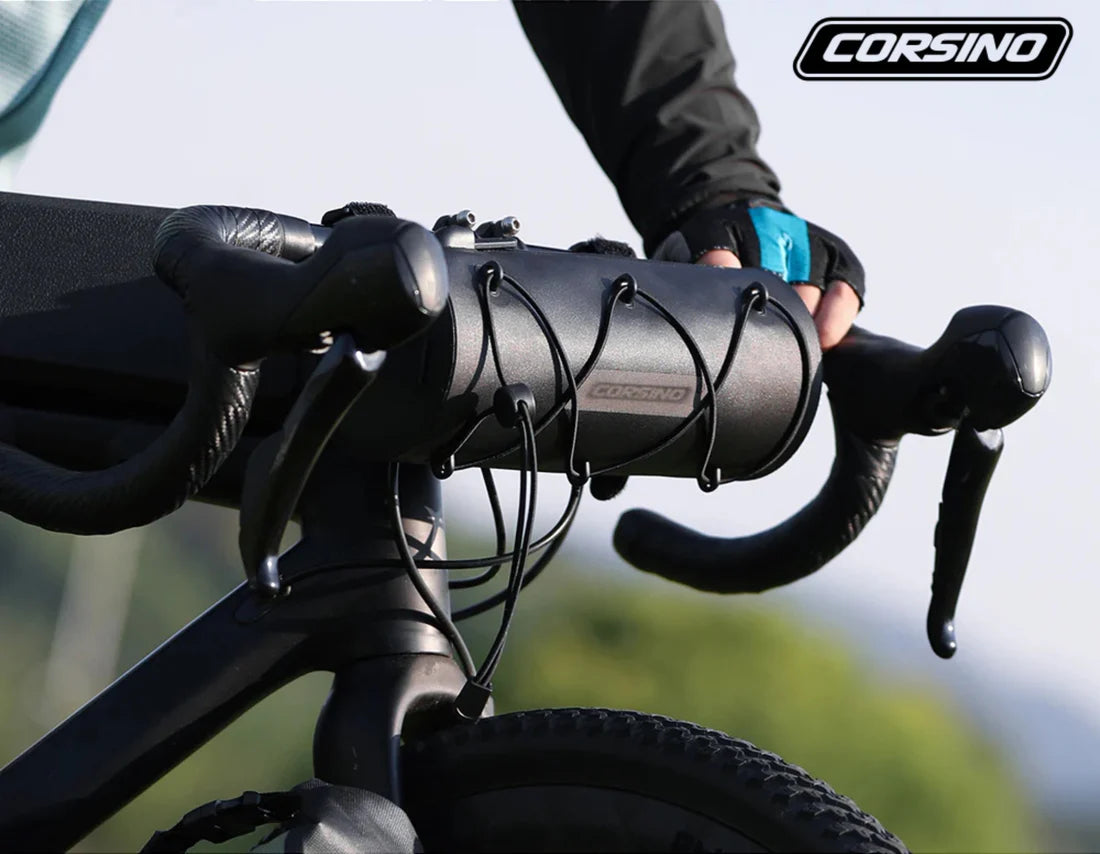 Force - Waterproof 2.4L Bicycle Handlebar Bag - Black