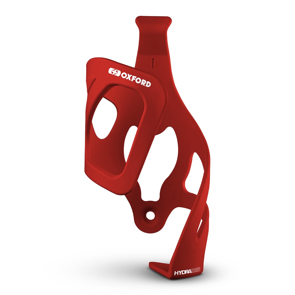 Hydra Right-Pull Bottle Cage Matte Red