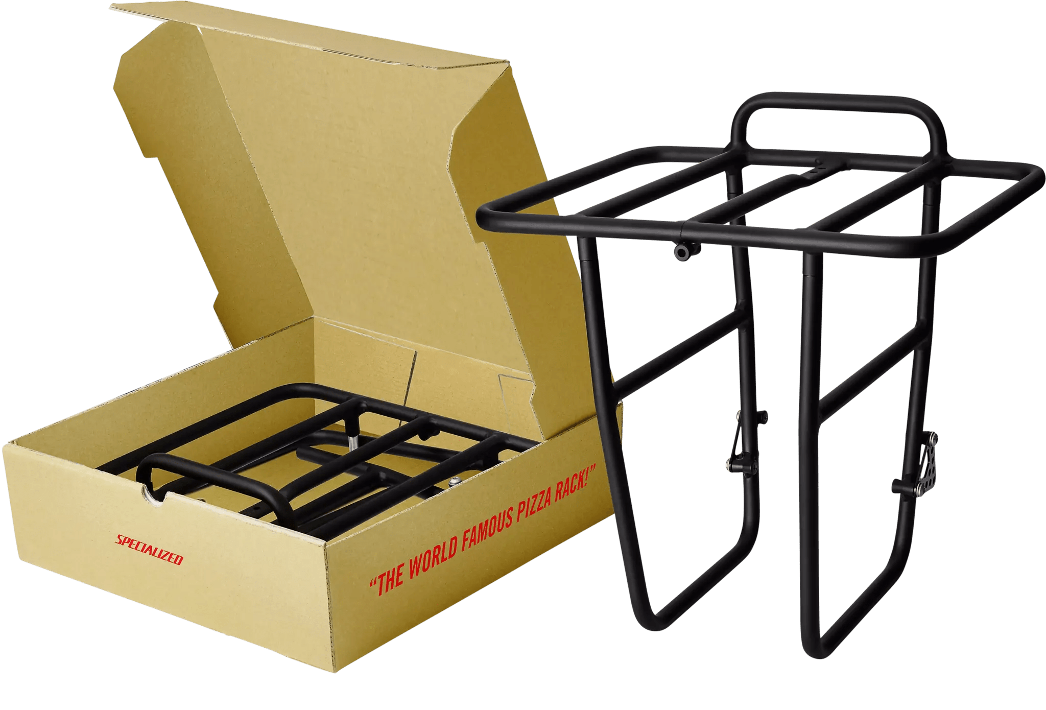 Porte - bagage avant pizza - Vélo Vision