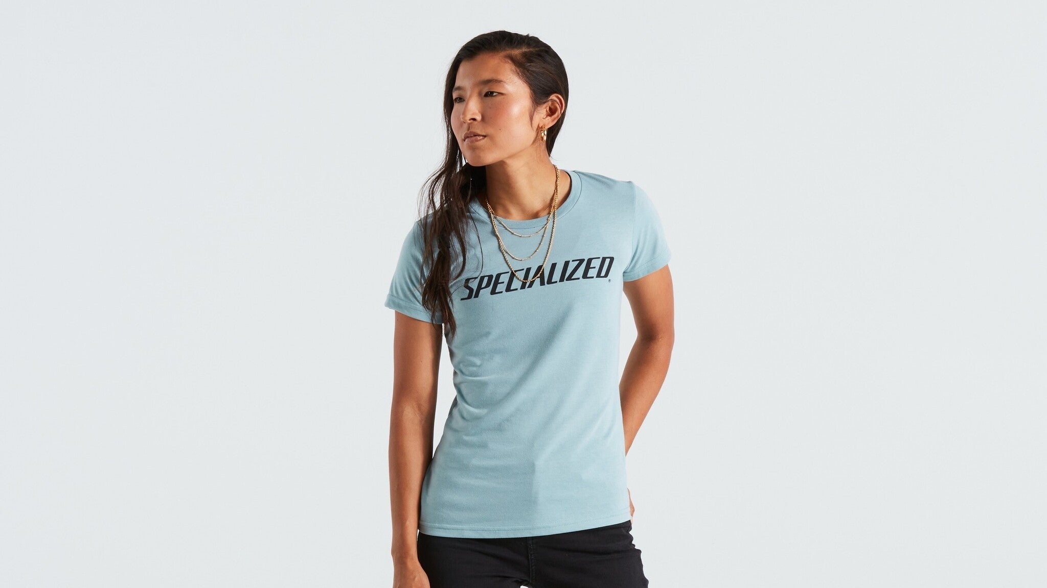 T-Shirt Manches Courtes Femme - Vélo Vision