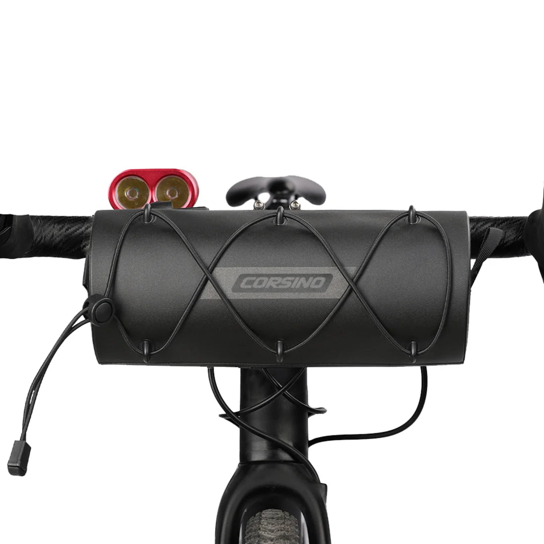 Force - Waterproof 2.4L Bicycle Handlebar Bag - Black