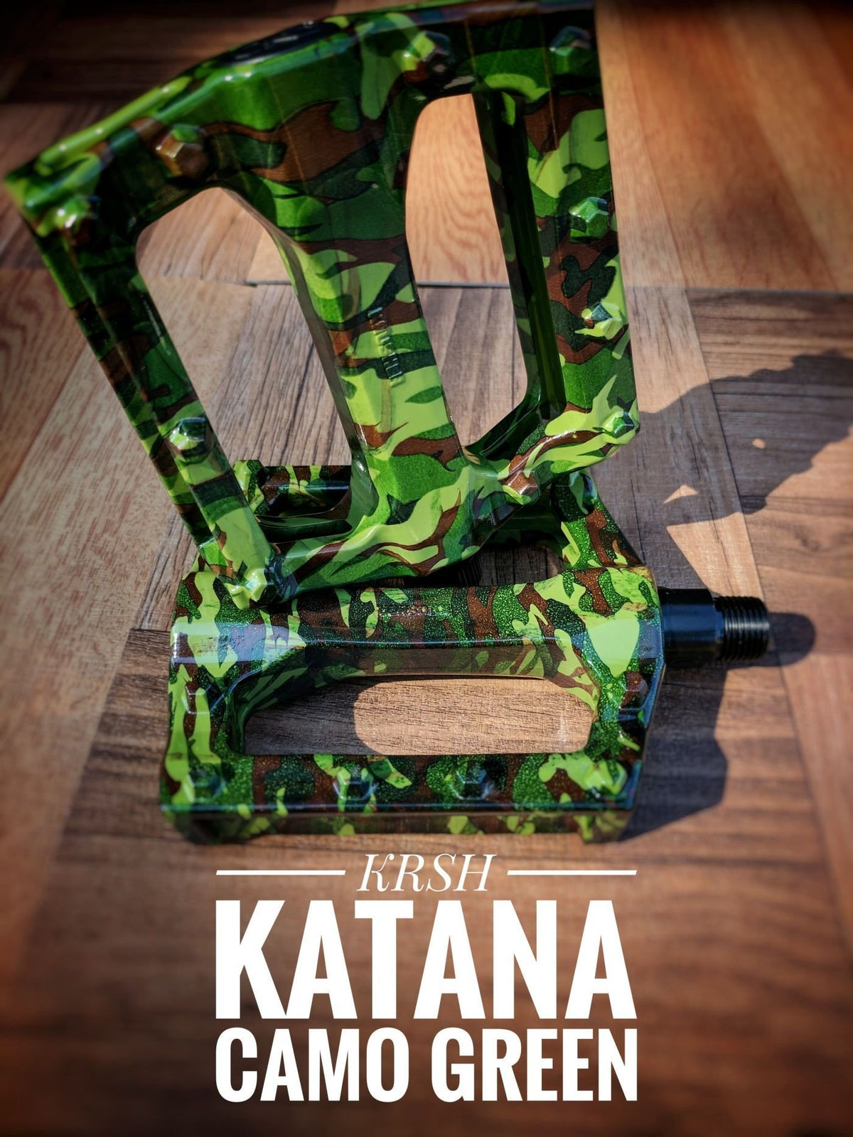 katana pedale Camo Pedals All Holsters Double Your Footswitches Set Size:12 These Connor's Cure gold