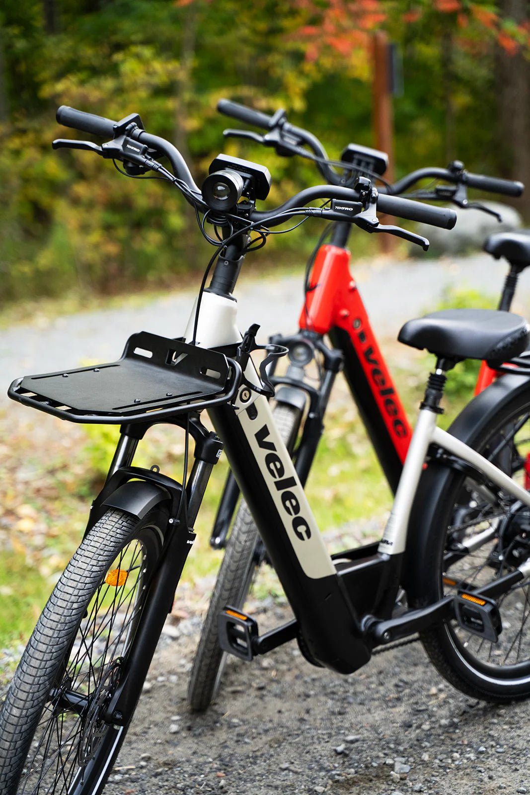 Plateforme avant Noir ( Style Pizza Rack ) pour Serie E3 - Vélo Vision