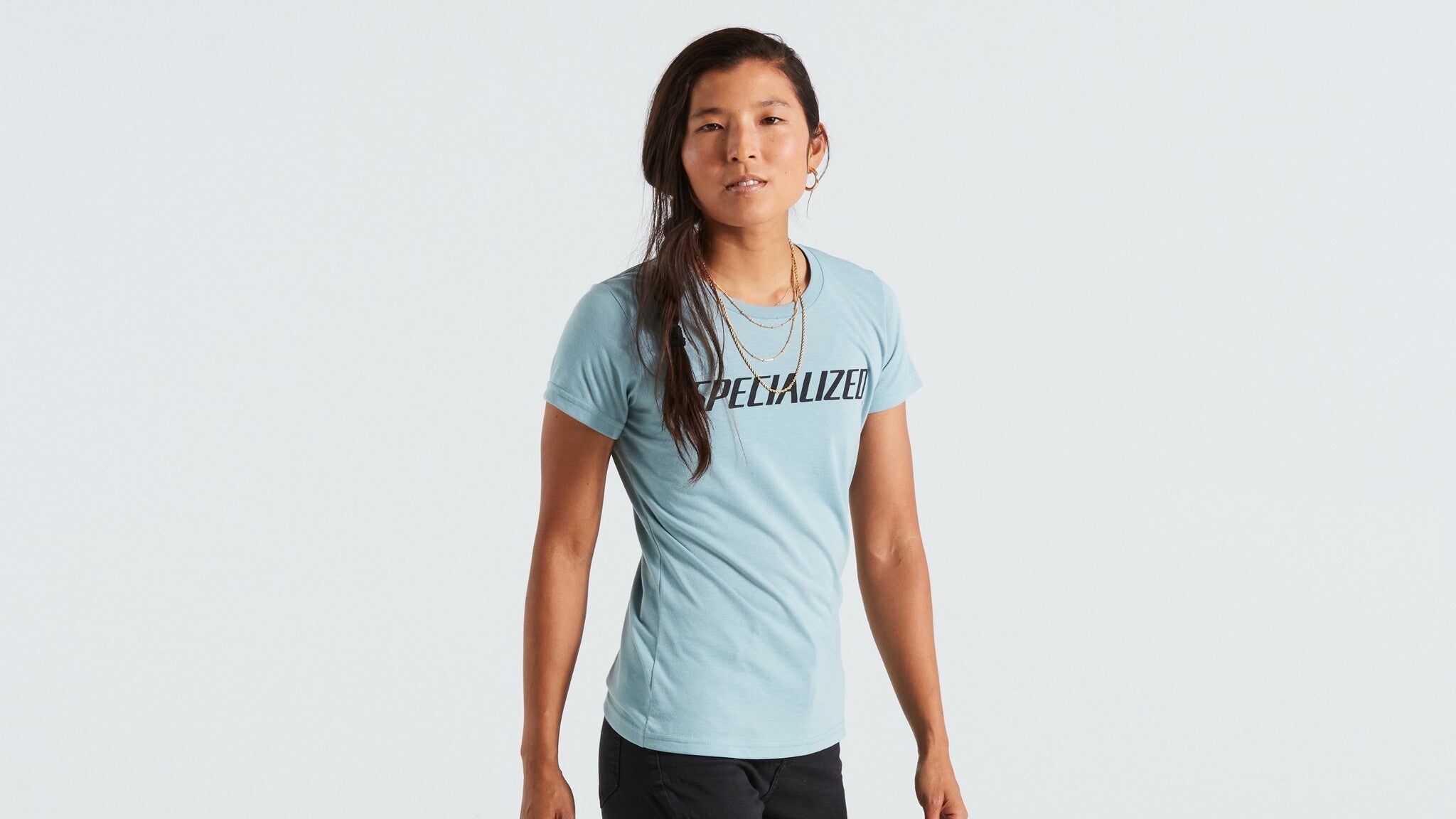 T-Shirt Manches Courtes Femme - Vélo Vision
