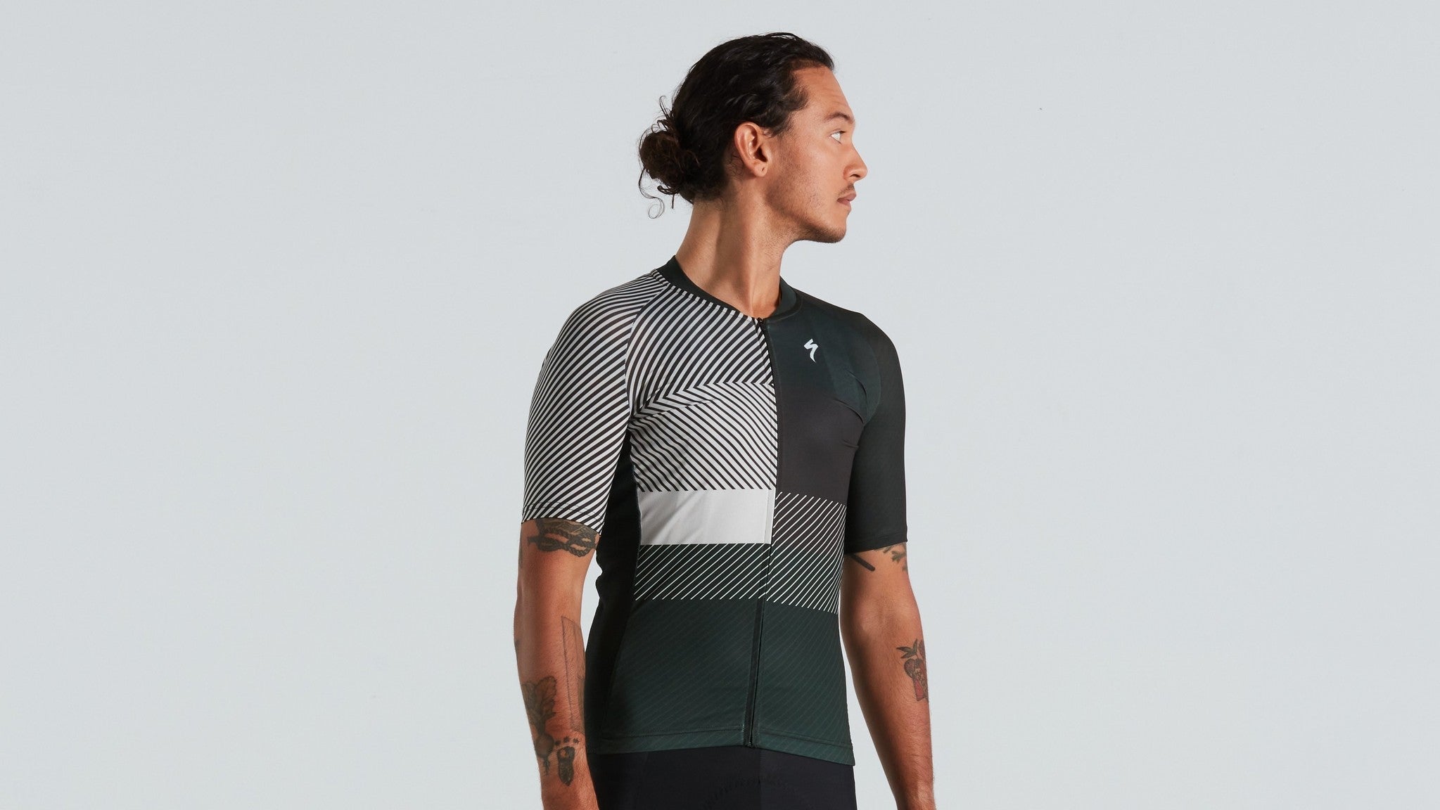 Men's SL+ Striped Short Sleeve Jersey
