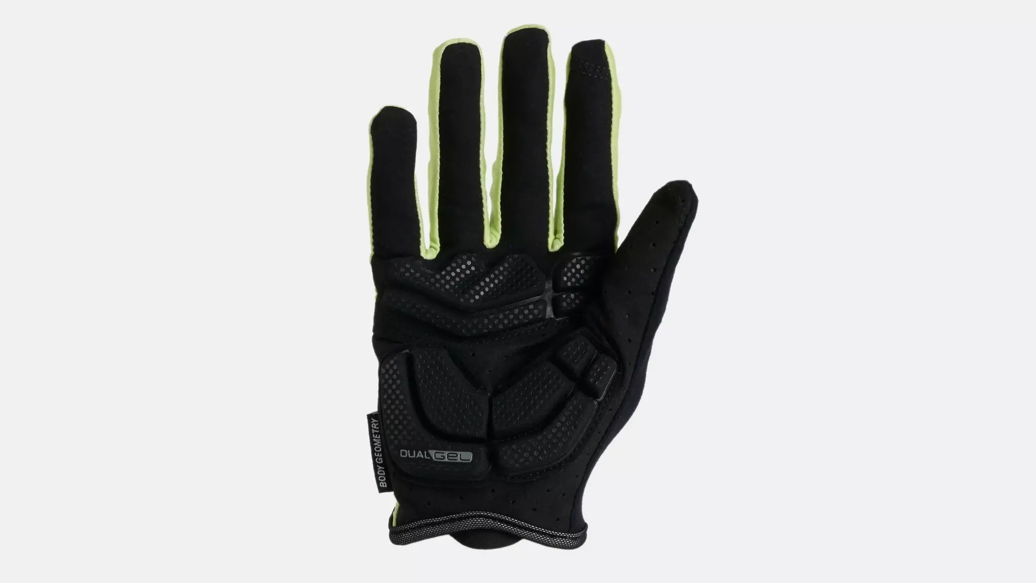 Gants Homme Body Geometry Dual - Gel Doigts Longs - Vélo Vision